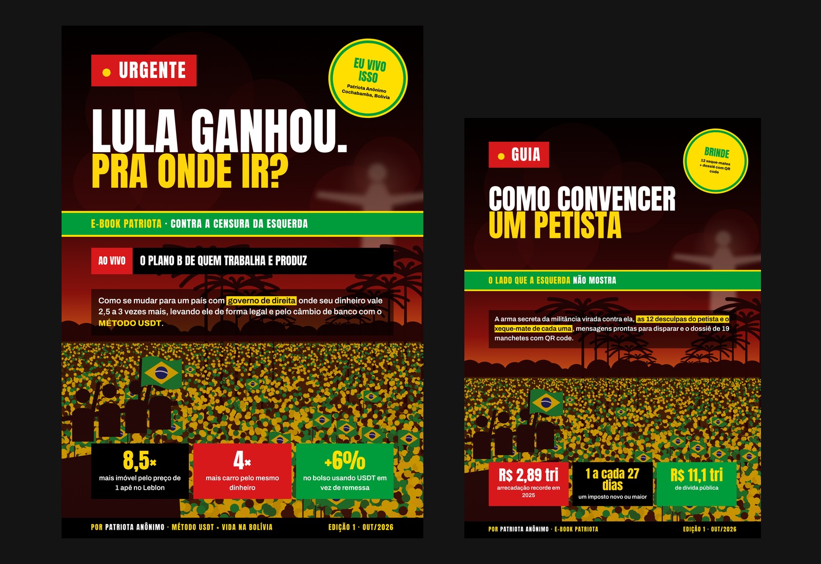 Capa do brinde Como Convencer um Petista
